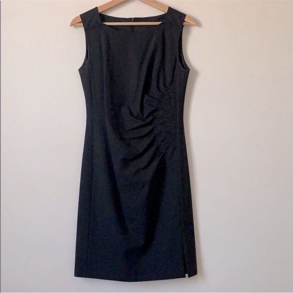 NWT Hugo Boss Plus Sz 14 Luxury Black Cocktail Dress - Picture 1 of 15